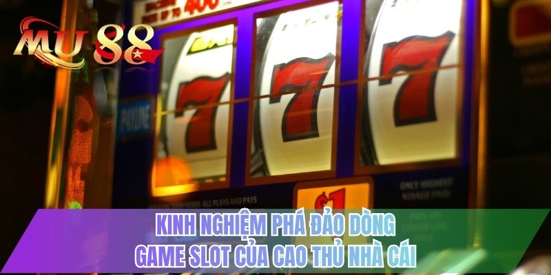 Kinh nghiệm phá đảo dòng game slot của cao thủ nhà cái